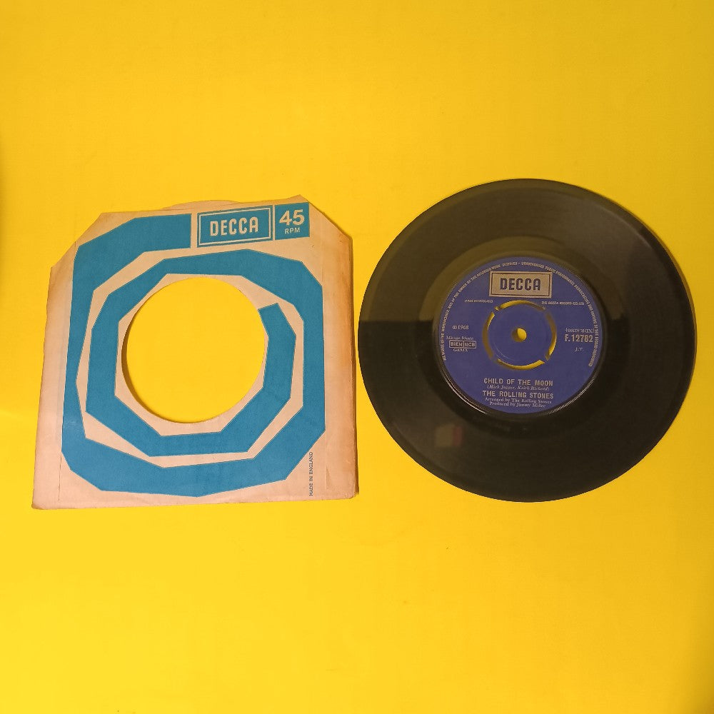 Rolling Stones - Jumpin' Jack Flash UK 7" 45 - 1968 - F.12782 - Used - VG++ - Vinyl