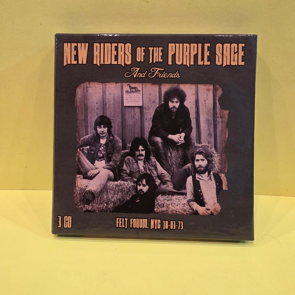 New Riders Of The Purple Sage, The Grateful Dead - Felt Forum, NYC 18-03-73 - 2015 - ECHO3CD2017 - Used - EX - CDs