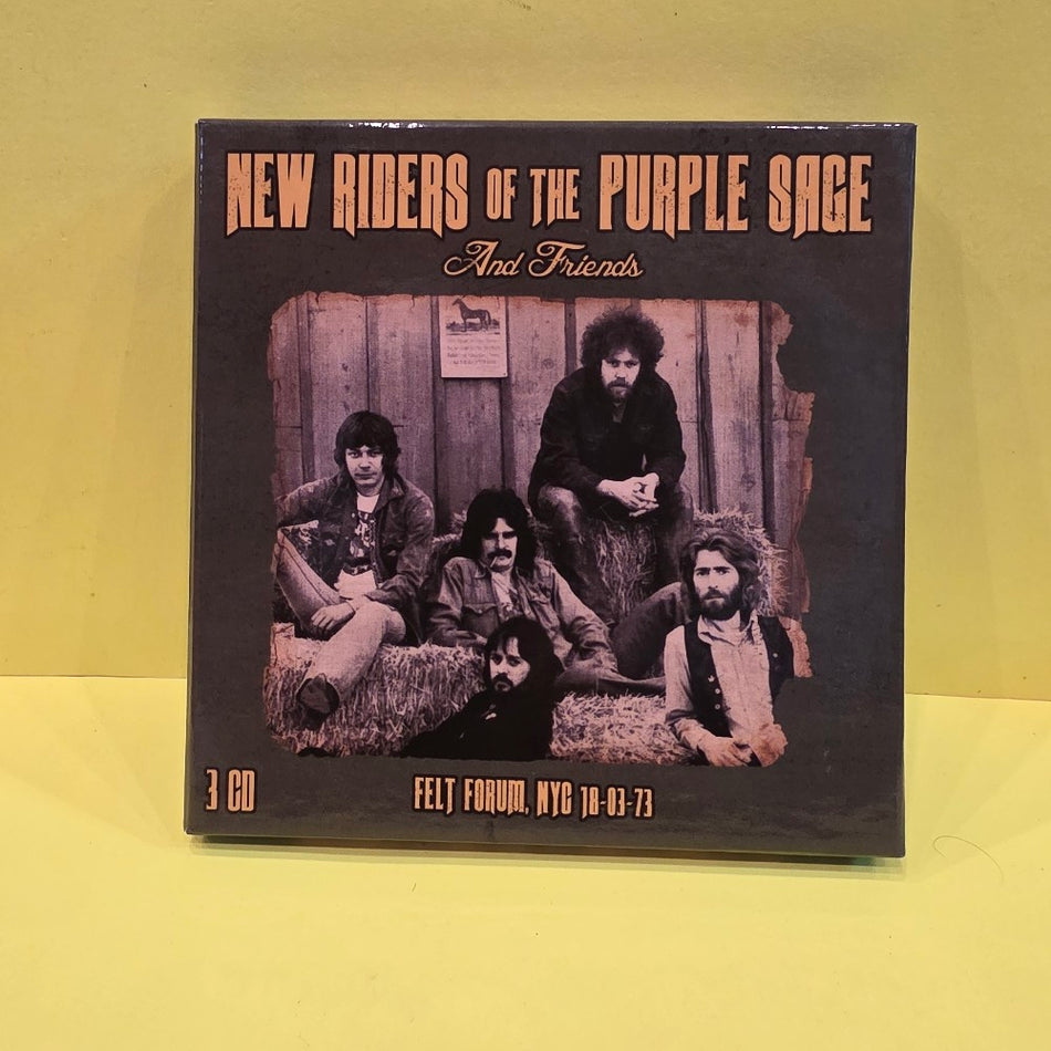 New Riders Of The Purple Sage, The Grateful Dead - Felt Forum, NYC 18-03-73 - 2015 - ECHO3CD2017 - Used - EX - CDs