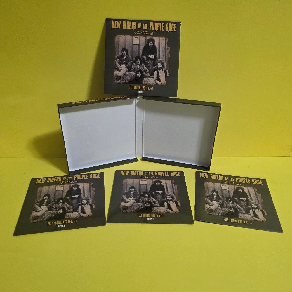 New Riders Of The Purple Sage, The Grateful Dead - Felt Forum, NYC 18-03-73 - 2015 - ECHO3CD2017 - Used - EX - CDs