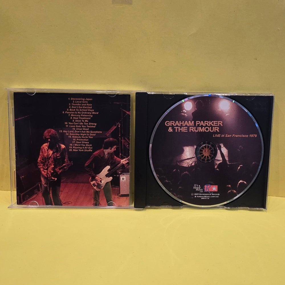 Graham Parker & The Rumour - Live In San Francisco 1979 - 2009 - RMED714 - Used - VG++ - CDs