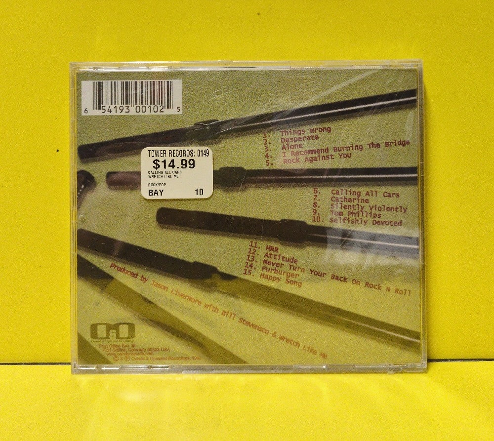 Wretch Like Me - Calling All Cars... - 1999 - O&O 010-2 - New - Sealed - CDs