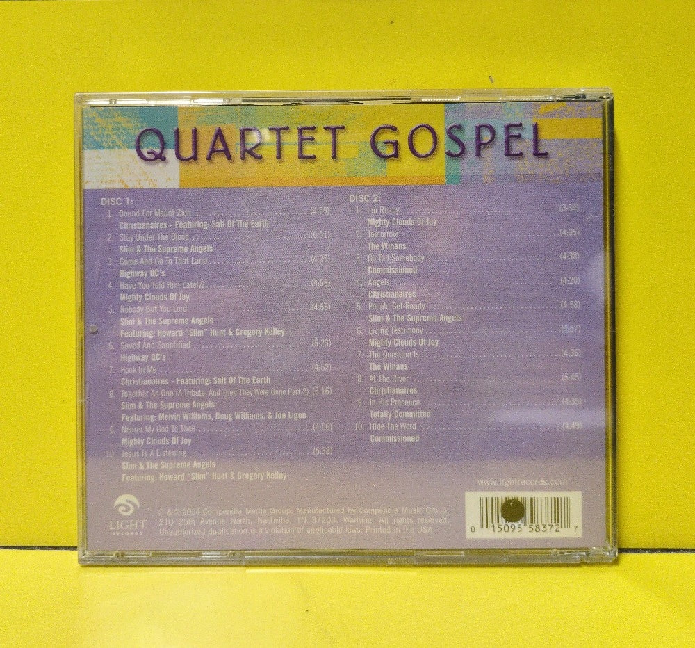 Various - Quartet Gospel - 2004 - 5837 - New - Sealed - CDs - 2xCD Set