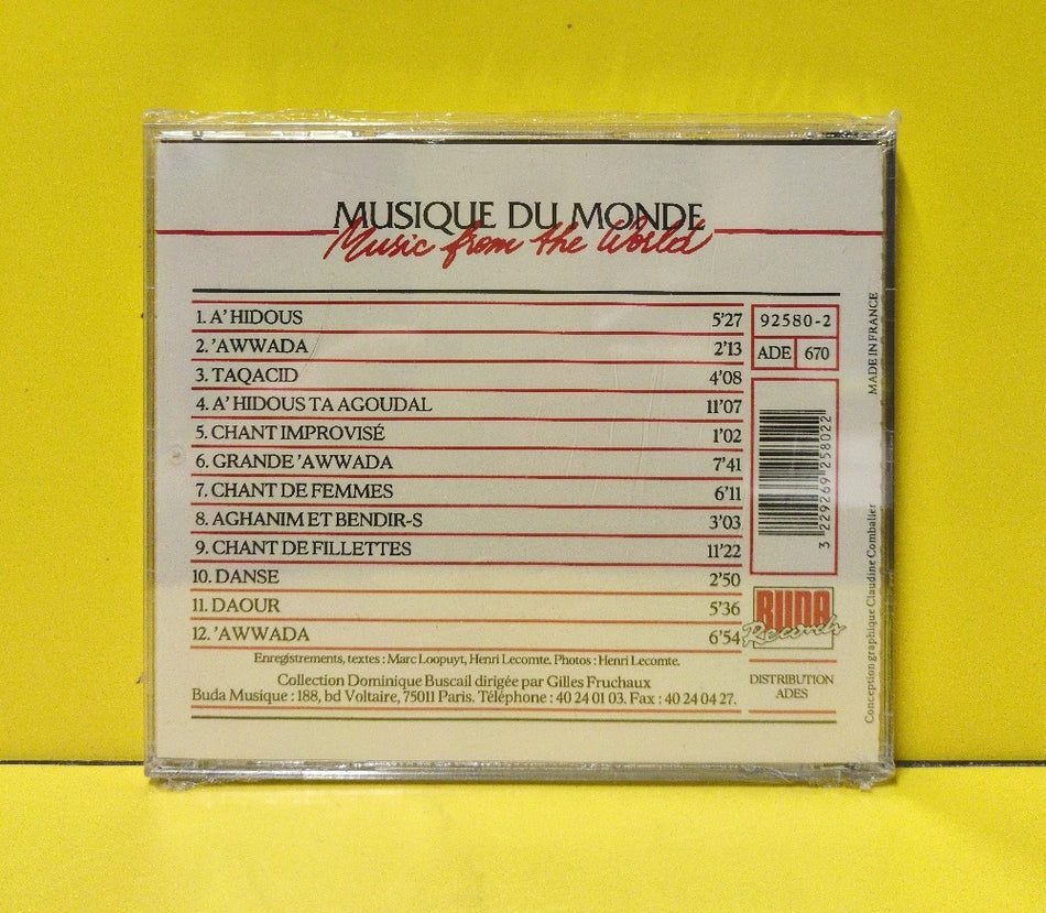 Aït Bou Guemmez - Maroc: Musiques De La Haute Montagne = Morocco: Music From The High Mountains - 1993 - 92580-2 - New - Sealed - CDs - France Import