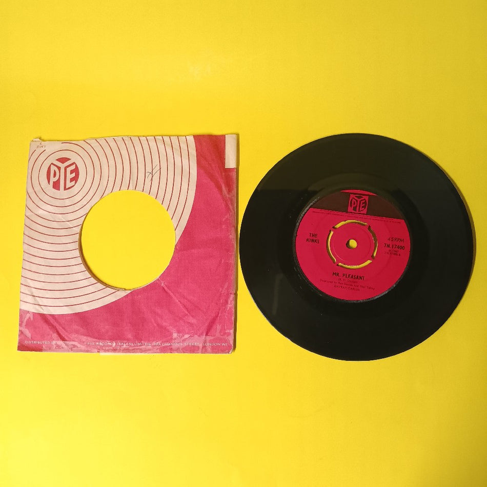 The Kinks - Autumn Almanac UK 7" 45 - 1967 - 7N.17400 - Used - VG+ - Vinyl