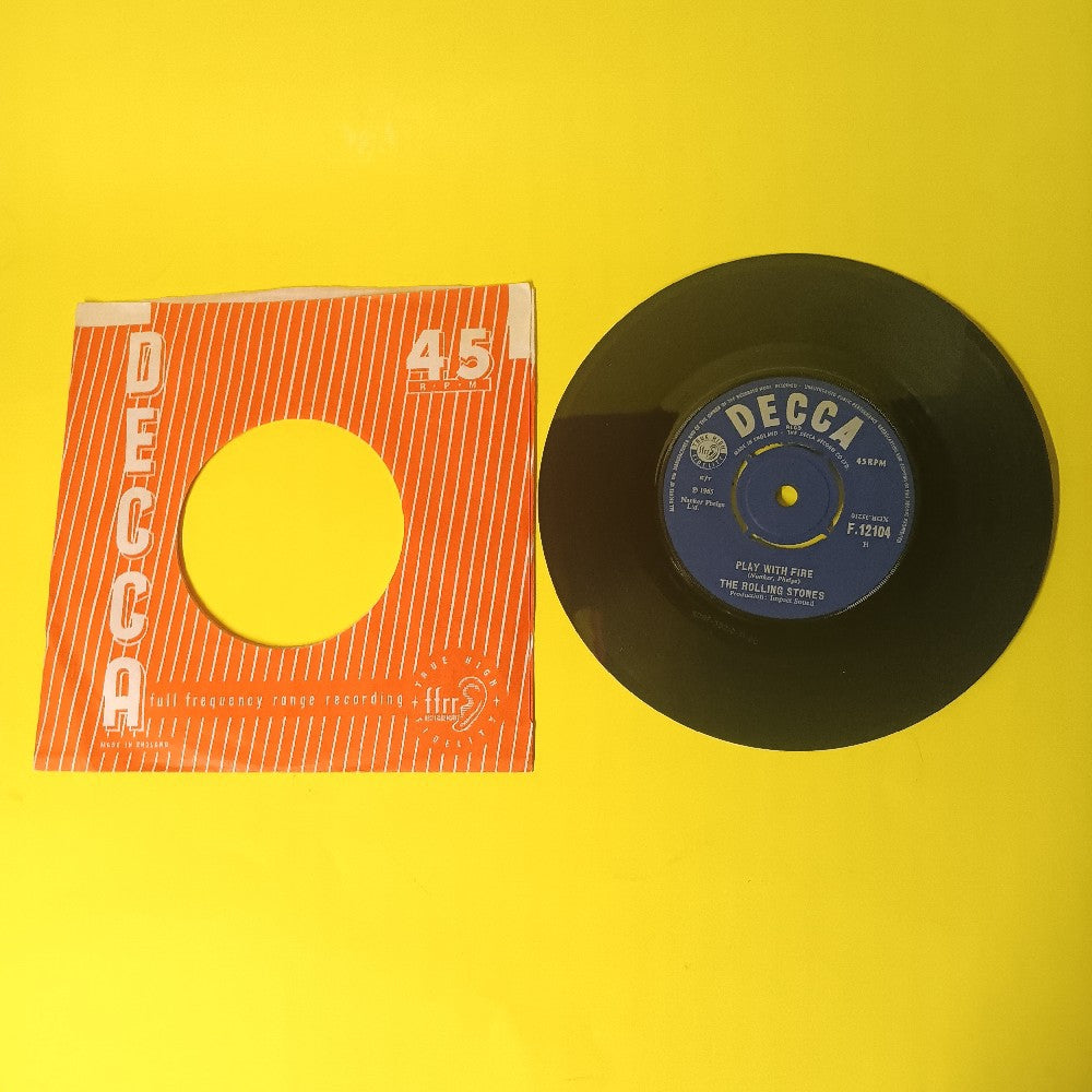 Rolling Stones - The Last Time UK 7" 45 - 1965 - F.12104 - Used - VG++ - Vinyl