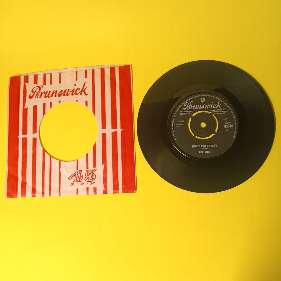 The Who  - My Generation UK 7" 45 - 1965 - 05944 - Used - VG+ - Vinyl