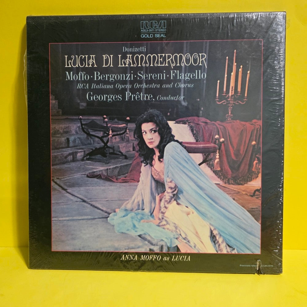 Various  - Donizetti, Lucia Di Lammermoor - 1966 - AGL3-3971 - New - Sealed - Vinyl