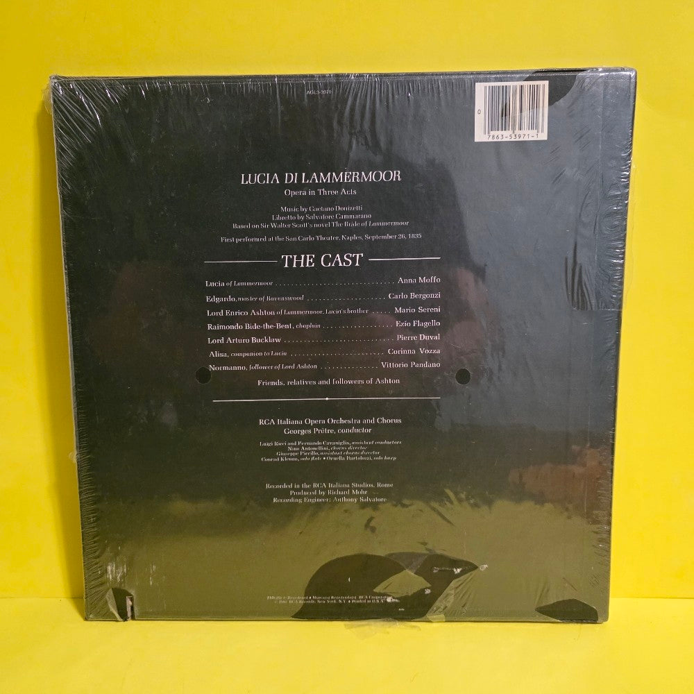Various  - Donizetti, Lucia Di Lammermoor - 1966 - AGL3-3971 - New - Sealed - Vinyl
