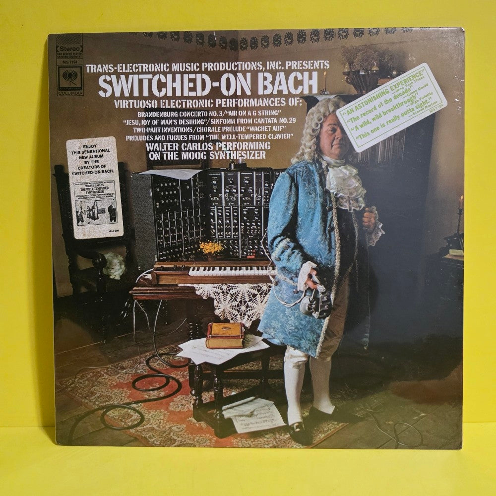 Walter Carlos - Switched-On Back - 1968 - MS 7194 - New - Sealed - Vinyl