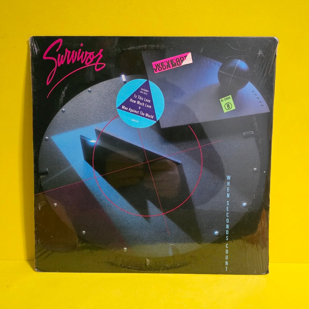 Survivor - When Seconds Count / Sealed With Hype Sticker - 1986 - FZ 40457 - New - Sealed - Vinyl
