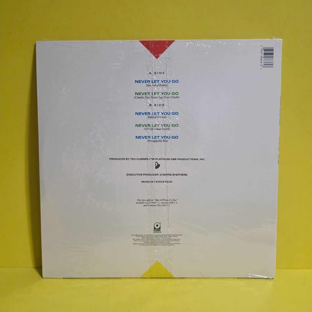 Sweet Sensation - Never Let You Go - 1988 - 0-96636 - New - Sealed - Vinyl