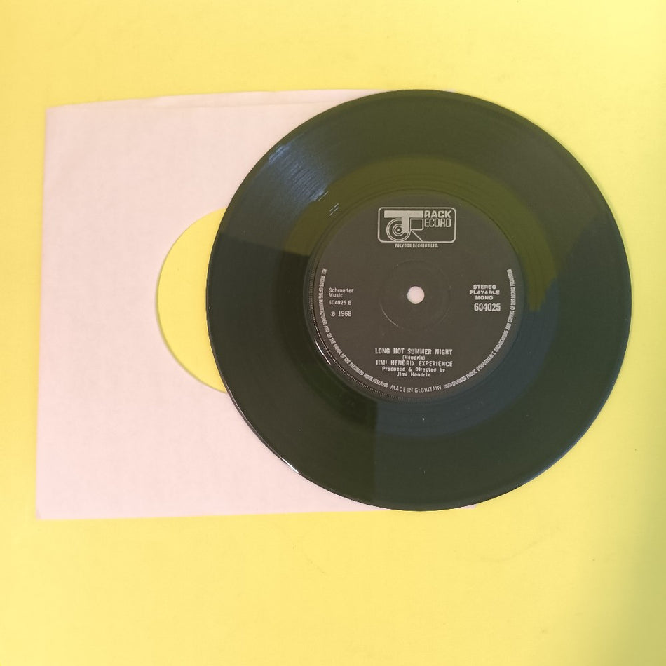Jimi Hendrix Experience - All Along The Watchtower UK 7" 45 - 1968 - 604025 - Used - VG++ - Vinyl