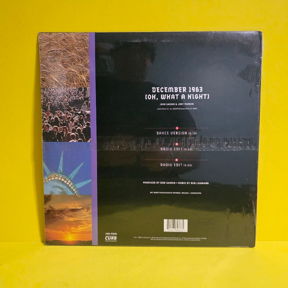 The Four Seasons - December 1963 (Oh, What A Night) - 1993 - YNR 77076 - New - Sealed - Vinyl
