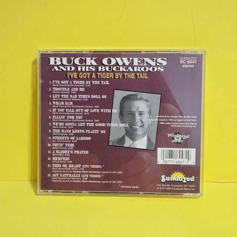 Buck Owens And His Buckaroos - I've Got A Tiger By The Tail - 1995 - SC 6047 - Used - NM - CDs