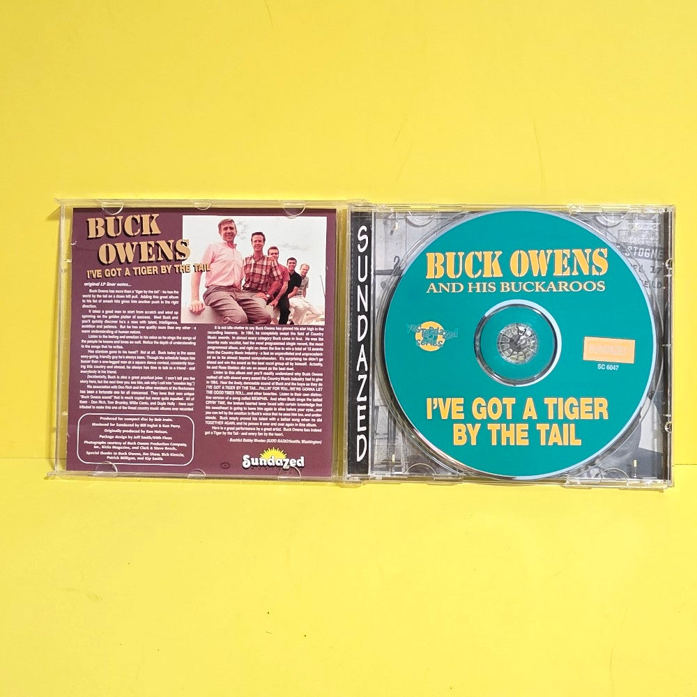 Buck Owens And His Buckaroos - I've Got A Tiger By The Tail - 1995 - SC 6047 - Used - NM - CDs