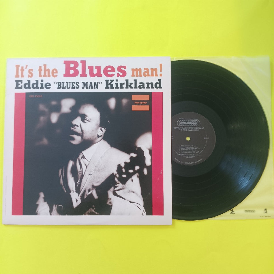 Eddie "Blues Man" Kirkland - It's The Blues Man! - 1987 - OBC-513 - Used - EX - Vinyl