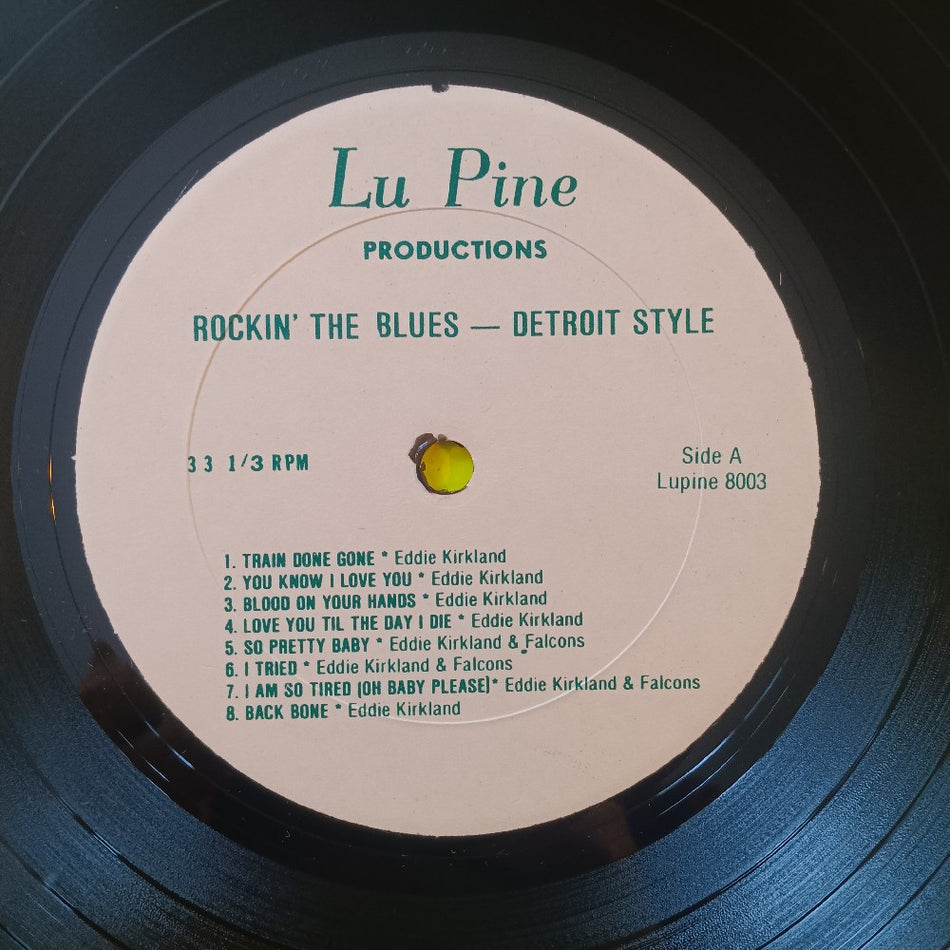 Various - 3 Shades Of The Blues - Lu Pine 8003 - Used - EX - Vinyl