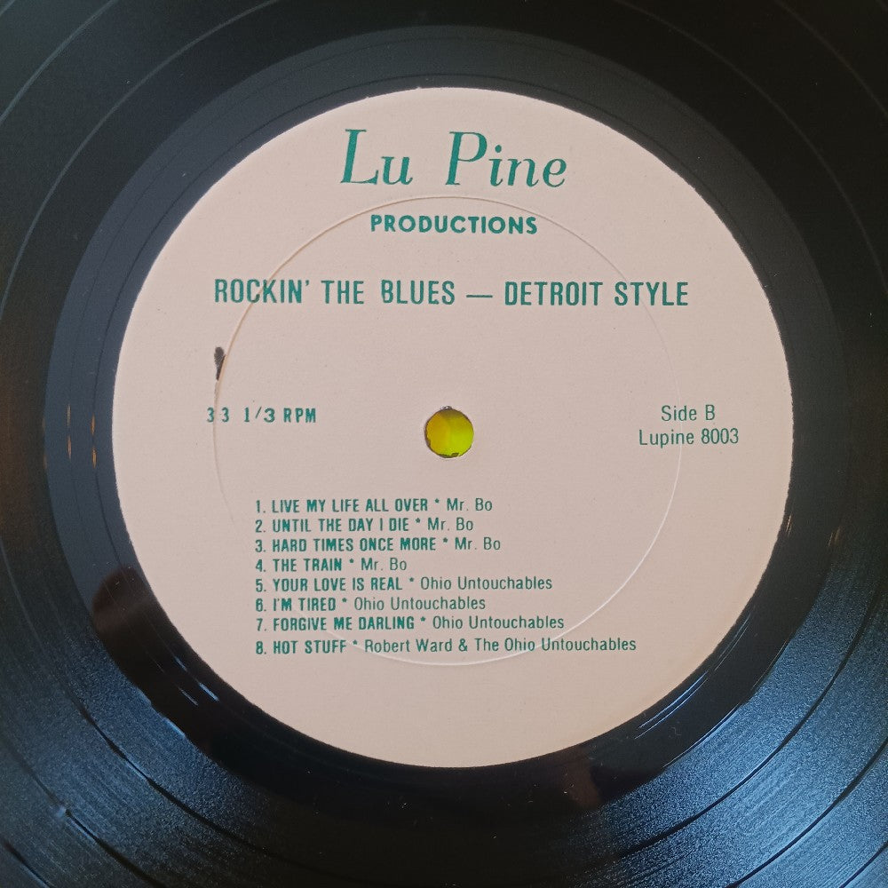 Various - 3 Shades Of The Blues - Lu Pine 8003 - Used - EX - Vinyl