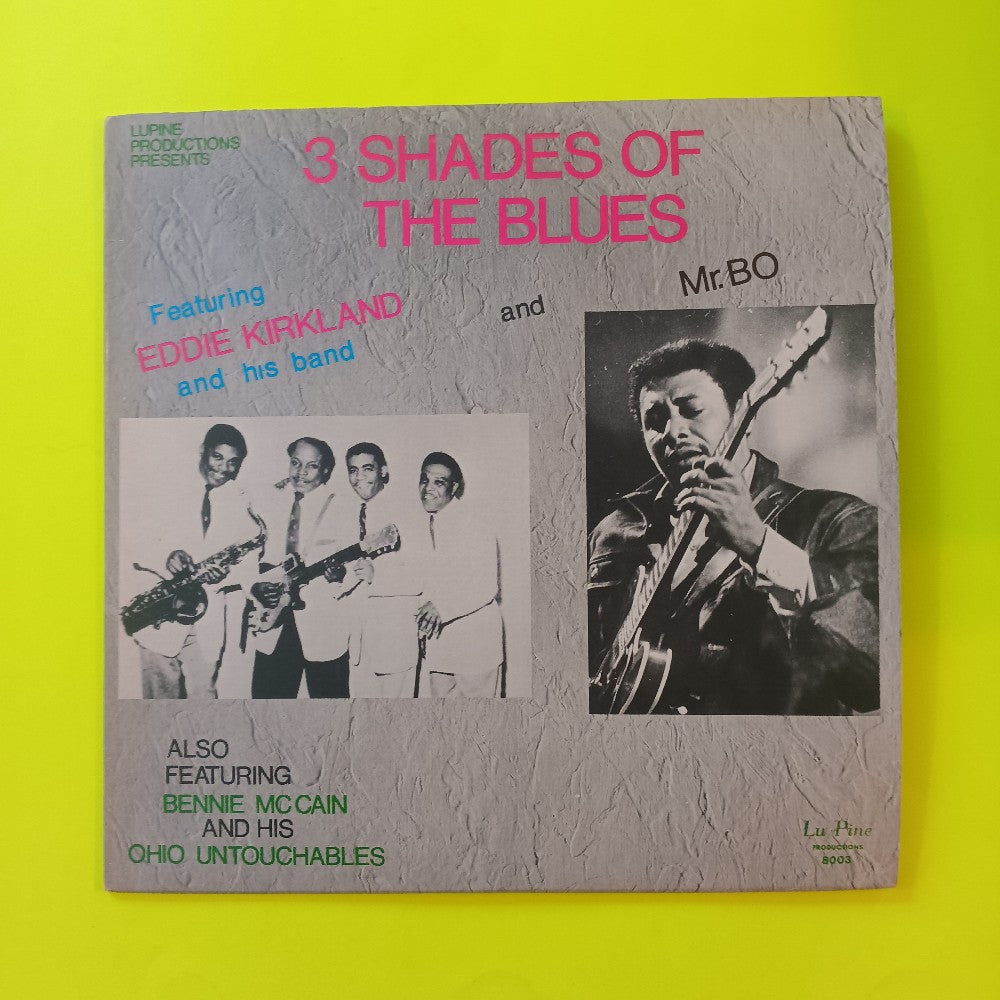 Various - 3 Shades Of The Blues - Lu Pine 8003 - Used - EX - Vinyl