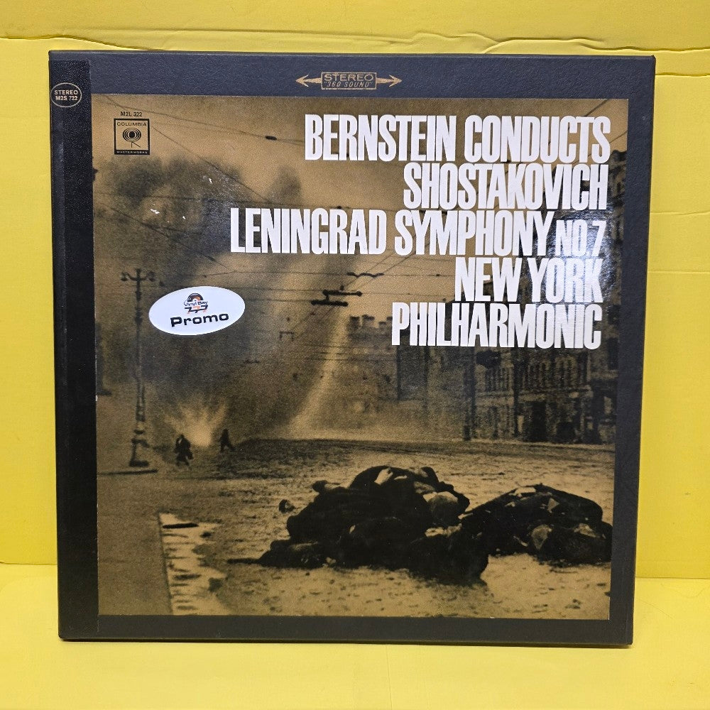 Bernstein Condt. Shostakovich  - Liningrad Symphony No.7 EX Promo  - 1962 - M2S 722 - Used - EX - Vinyl