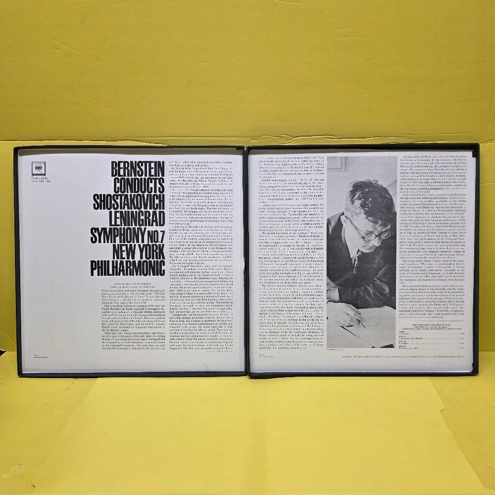 Bernstein Condt. Shostakovich  - Liningrad Symphony No.7 EX Promo  - 1962 - M2S 722 - Used - EX - Vinyl