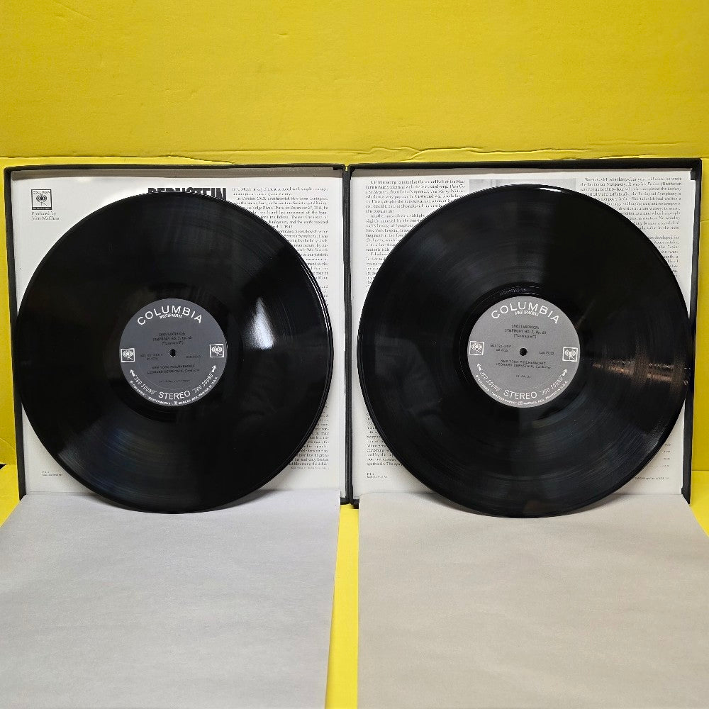 Bernstein Condt. Shostakovich  - Liningrad Symphony No.7 EX Promo  - 1962 - M2S 722 - Used - EX - Vinyl