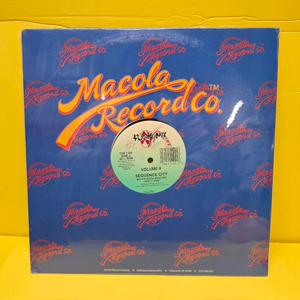 Sequence City - Volume 8 - 1990 - TOR-1109 - New - Sealed - Vinyl