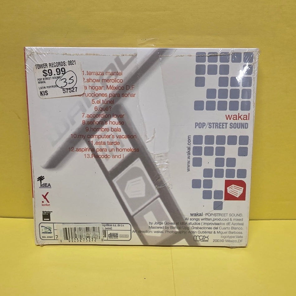 Wakal - Pop/Street Sound - 2003 - New - Sealed - CDs