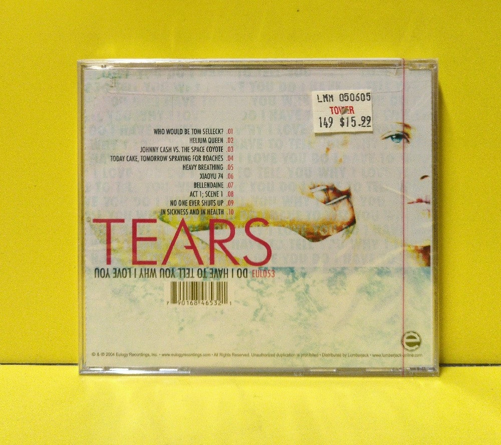 Nevea Tears - Do I Have To Tell You Why I Love You - 2004 - EUL053 - New - Sealed - CDs