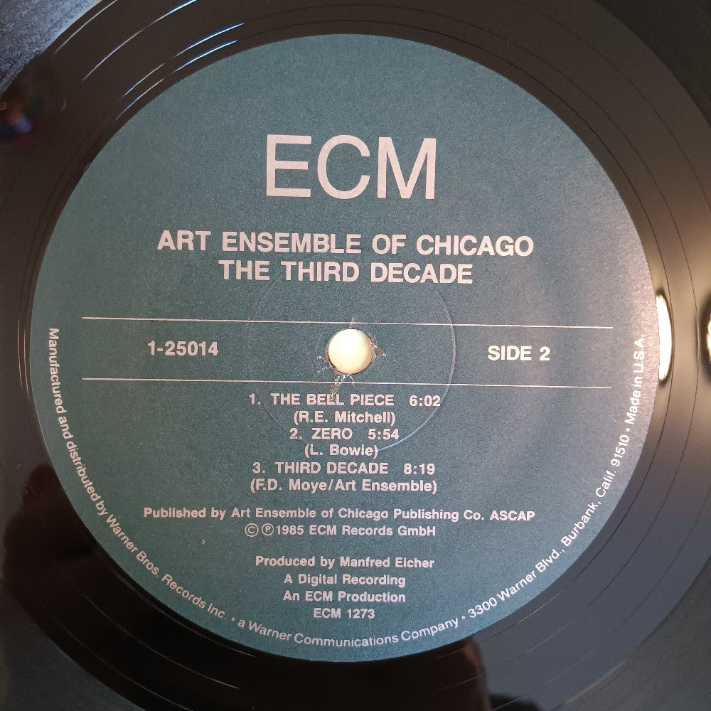 Art Ensemble Of Chicago - The Third Decade - 1985 - ECM 1273 - Used - NM - Vinyl