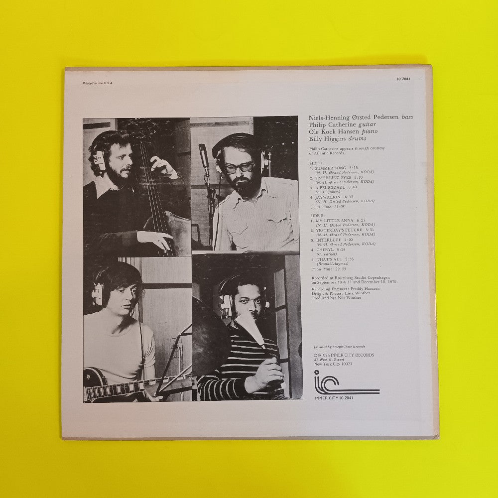 Niels-Henning Orsted Pedersen - Jaywalkin' - 1976 - IC 2041 - Used - EX - Vinyl