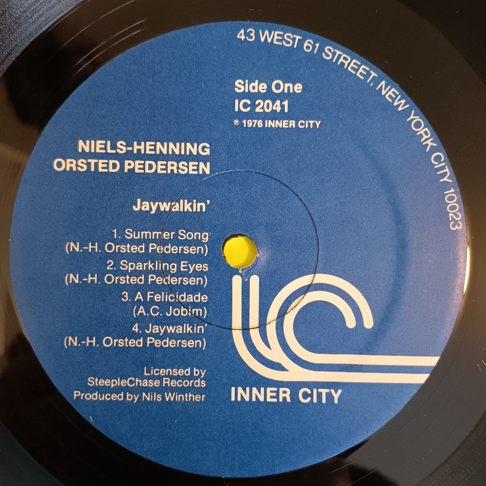 Niels-Henning Orsted Pedersen - Jaywalkin' - 1976 - IC 2041 - Used - EX - Vinyl