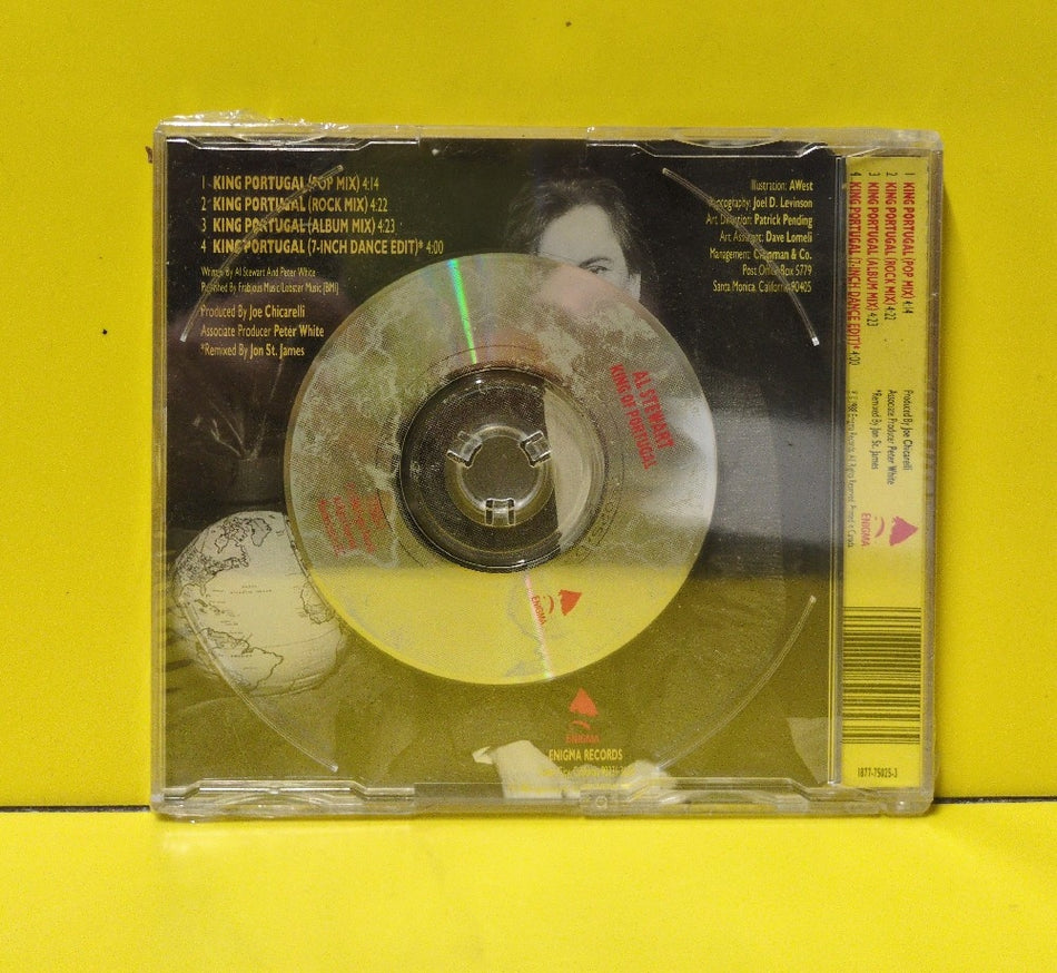 Al Stewart - King Of Portugal - 1988 - 7 75025-3 - New - Sealed - CDs - 3" CD Single - Canadian Import