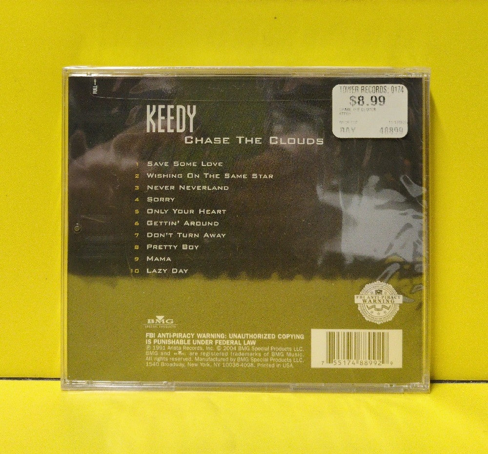 Keedy - Chase The Clouds - 2004 - 75517488992 - New - Sealed - CDs