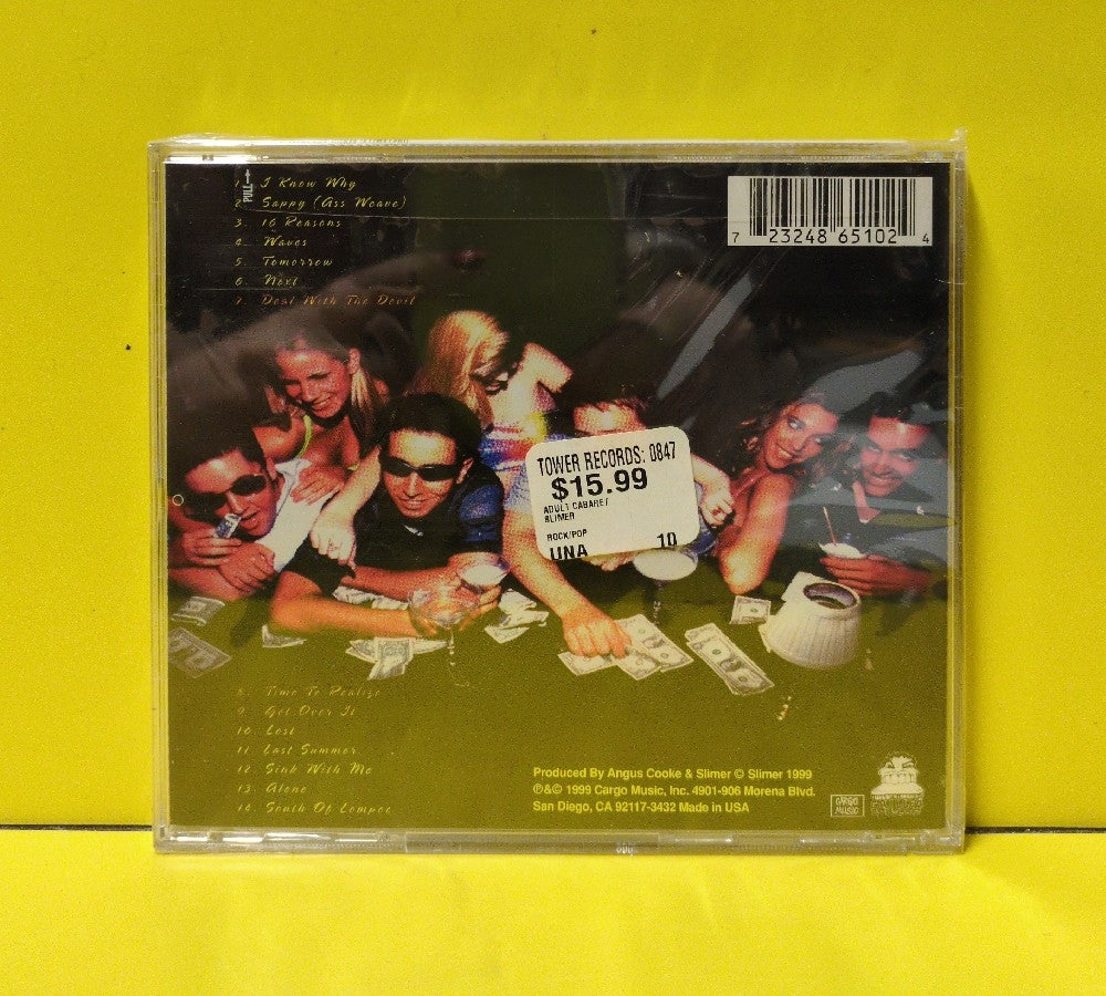 Slimer - Adult Cabaret - 1999 - CD GRL-010 - New - Sealed - CDs