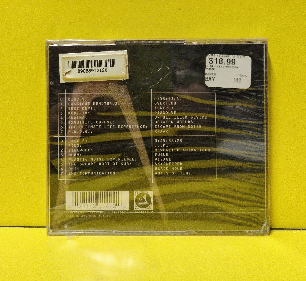 Various - Sheen: KKRecords Compilation - 1995 - KK142DCD - New - Sealed - CDs - Belgium Import