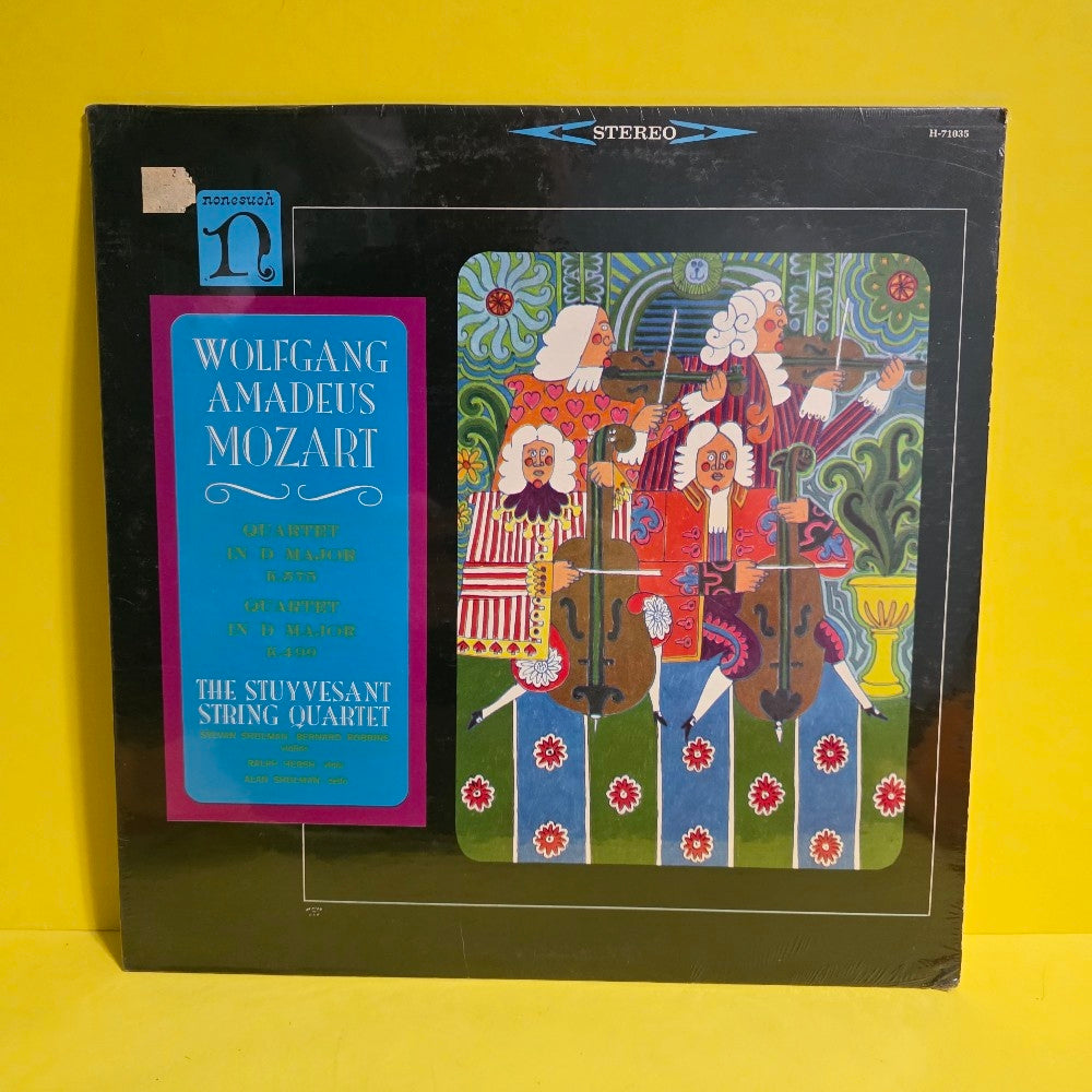 Mozart- The Stuyvesant String Quartet  - Quartet In D Major K.575; K.575 - 1966 - H-71035 - New - Sealed - Vinyl