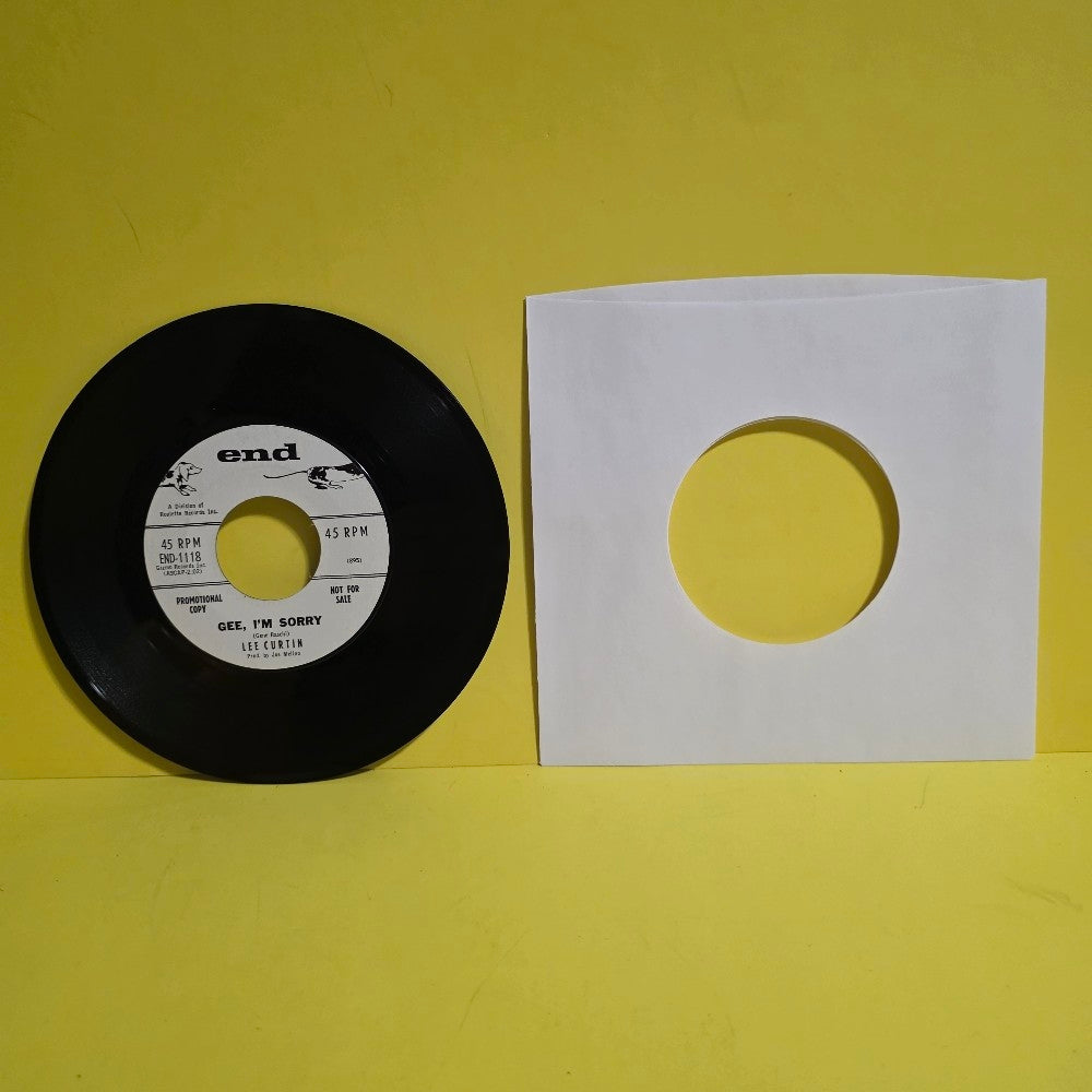 Lee Curtin - Gee, I'm Sorry / Hot Dog 7" PROMO  - 1962 - END-1118 - Used - VG - Vinyl