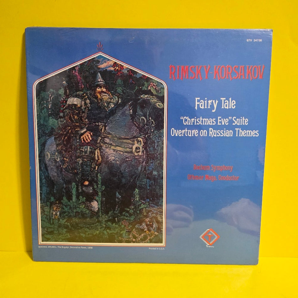 Rimsky Korsakov - Fairy Tale "Christmas Eve" Suite, Overture On Russian Theme - 1978 - QTV 34736 - New - Sealed - Vinyl