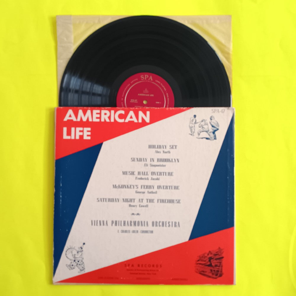 F. Charles Adler - American Life - 1954 - SPA-47 - Used - VG++ - Vinyl