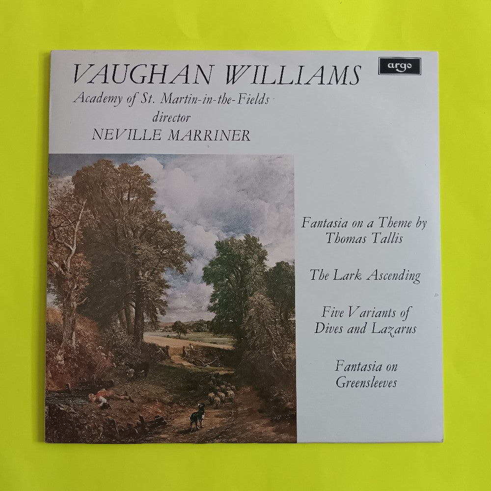 Vaughan Williams / Neville Marriner - Fantasia On A Theme HOLLAND - 1972 - ZRG 696 - Used - NM - Vinyl
