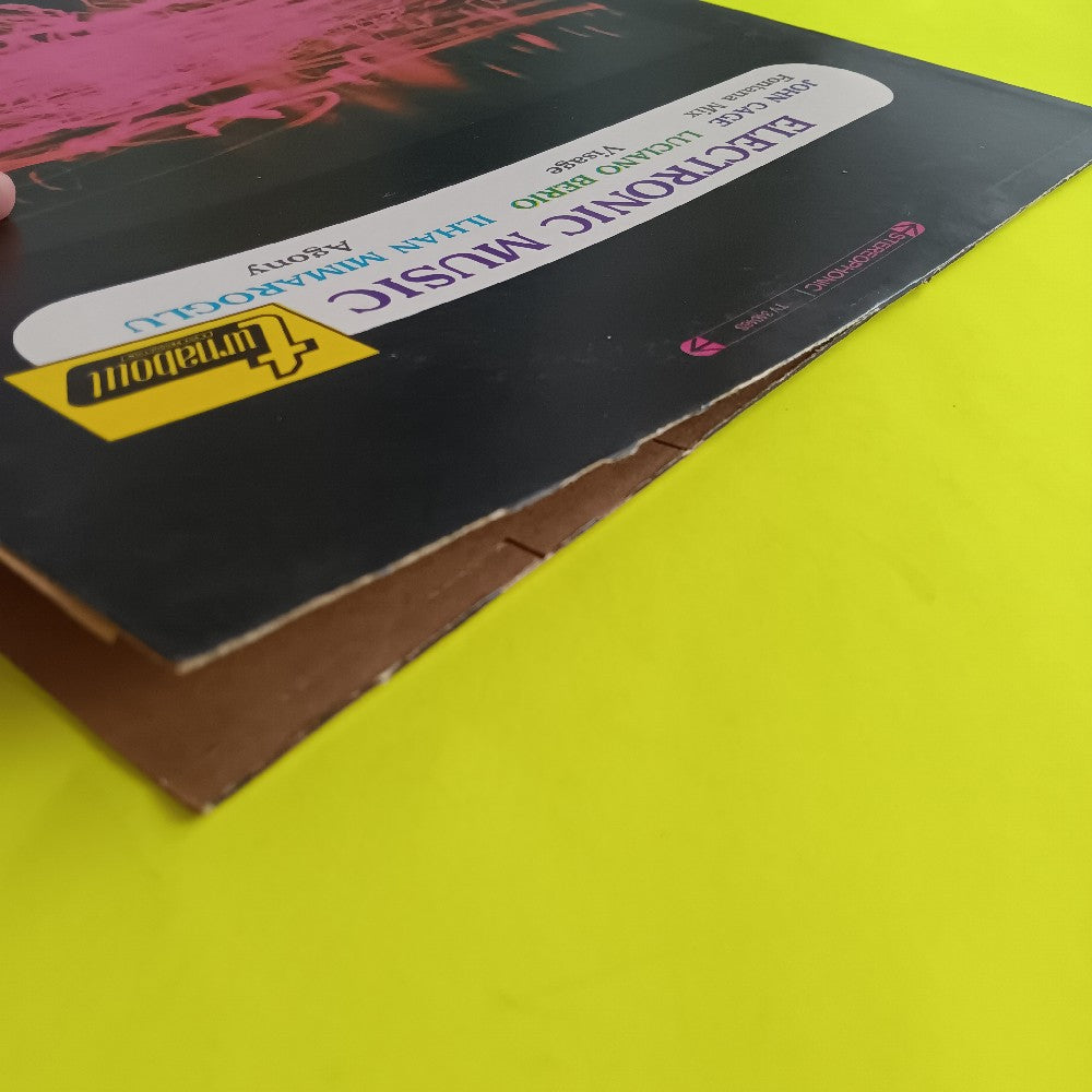 John Cage / Berio / Mimaroglu - Electronic Music - 1966 - TV 340465 - Used - VG++ - Vinyl