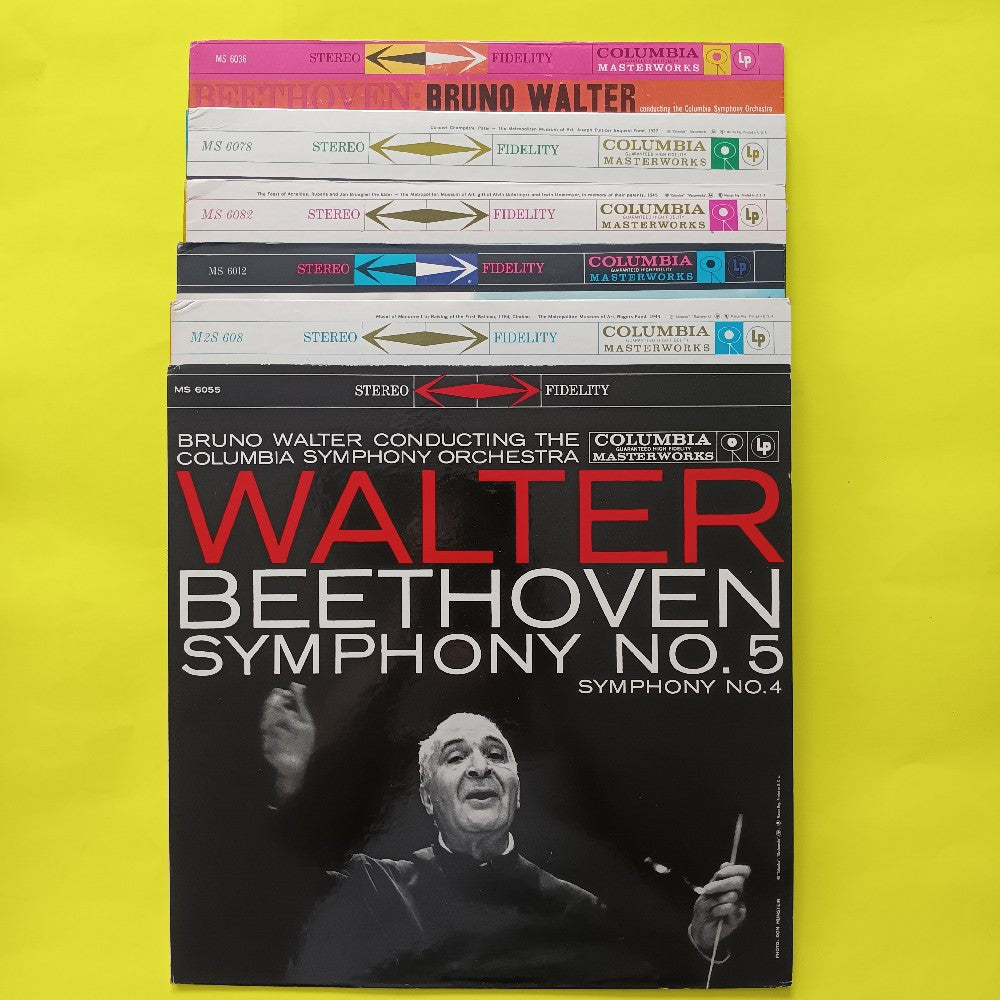 Bruno Walter / Beethoven - The Nine Symphonies 7LP Box Set PROMO