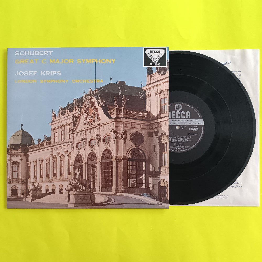 Joseph Krips / Schubert - Great C Major Symphony 180 G GERMANY - 1994 - SXL 2045 - Used - VG++ - Vinyl
