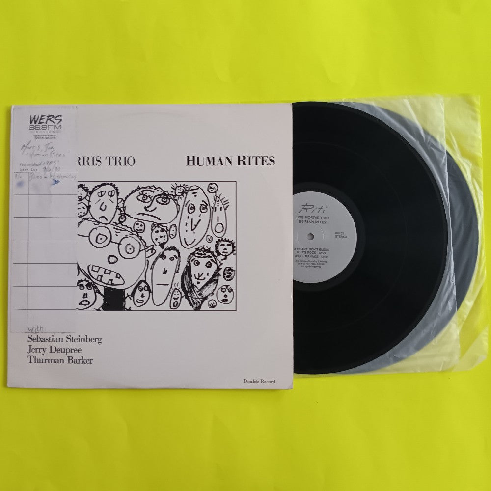 Joe Morris Trio - Human Rites 2LP Radio Copy - 1987 - RITI 02/03 - Used - VG++ - Vinyl
