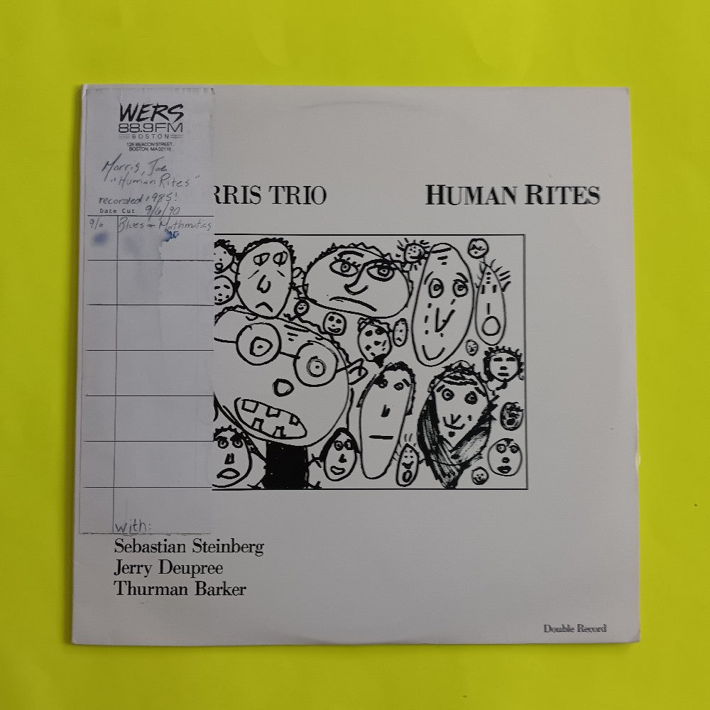 Joe Morris Trio - Human Rites 2LP Radio Copy - 1987 - RITI 02/03 - Used - VG++ - Vinyl
