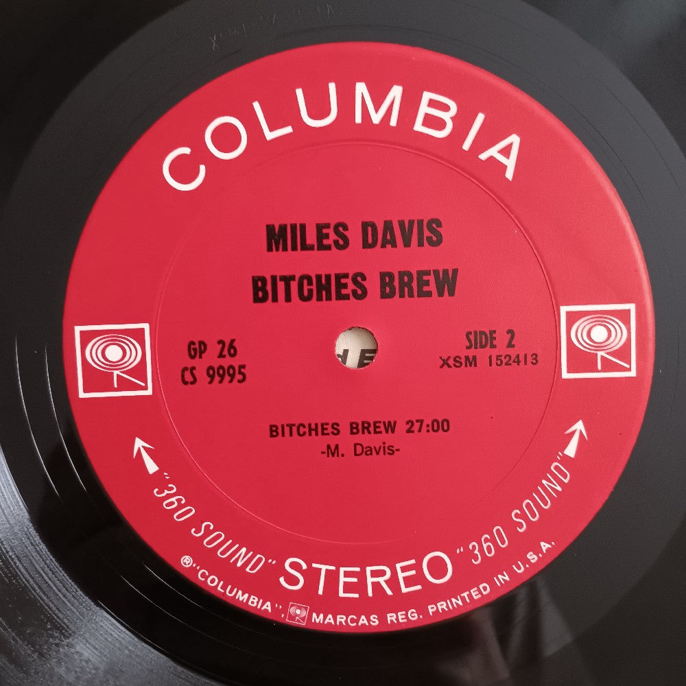 Miles Davis - Bitches Brew 2 Eye Stereo - 1970 - GP 26 - Used - VG++ - Vinyl