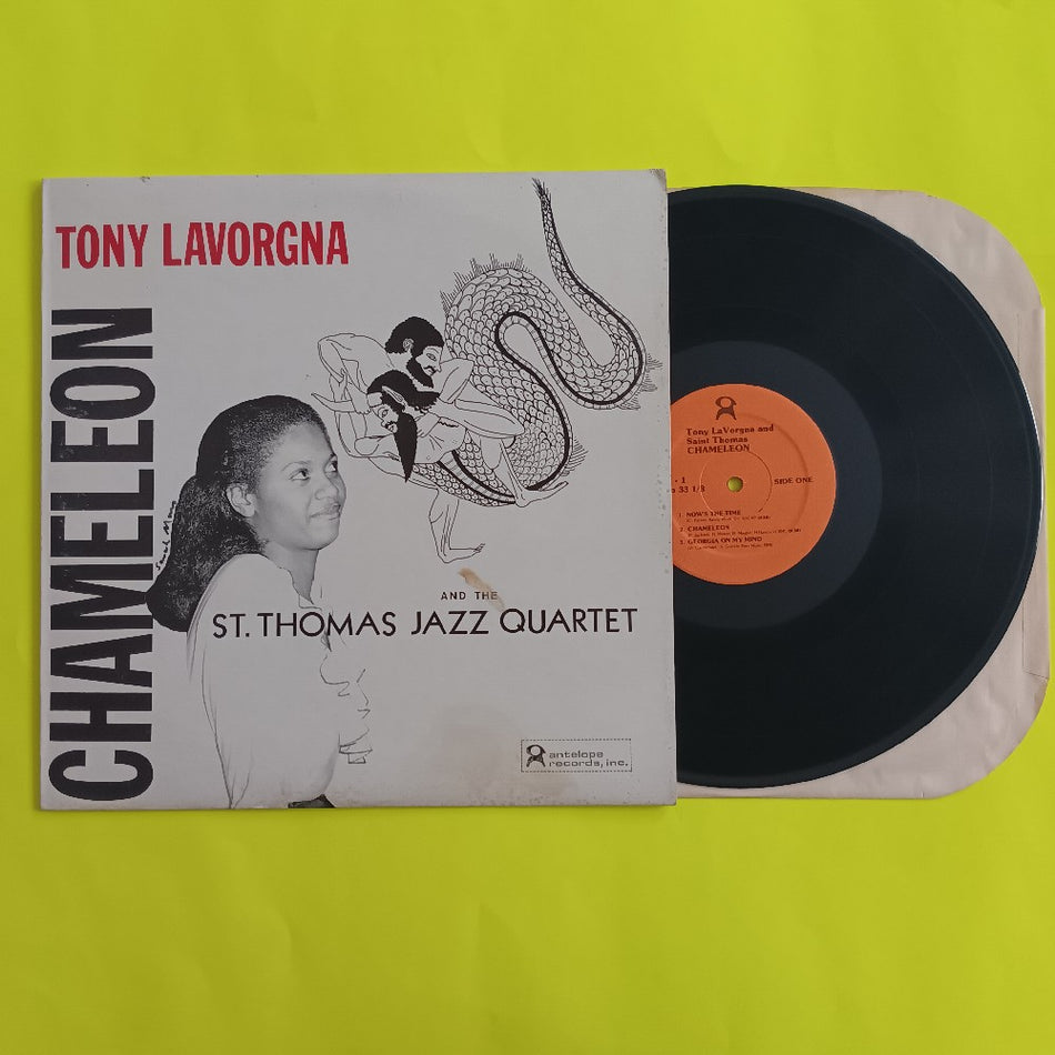 Tony Lavorgna & The St. Thomas Jazz Quartet - Chameleon - 1952 - ARST-1 - Used - VG++ - Vinyl