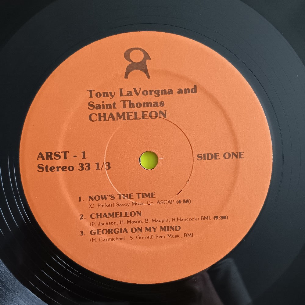Tony Lavorgna & The St. Thomas Jazz Quartet - Chameleon - 1952 - ARST-1 - Used - VG++ - Vinyl